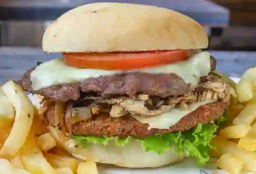 Hamburguesa Al Paso Doble Carne