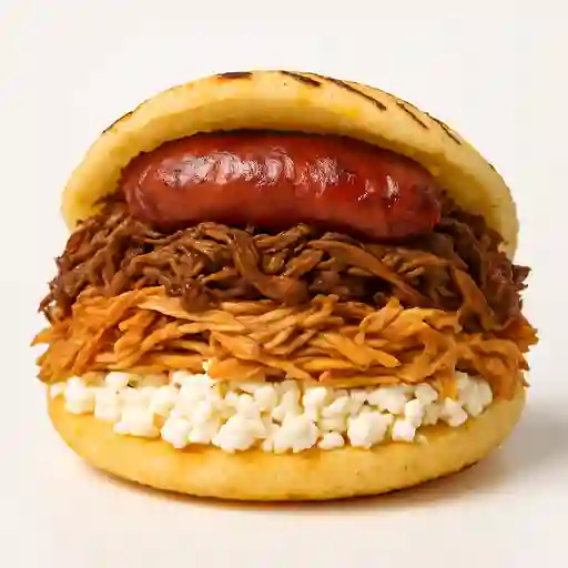 Arepa con Todo
