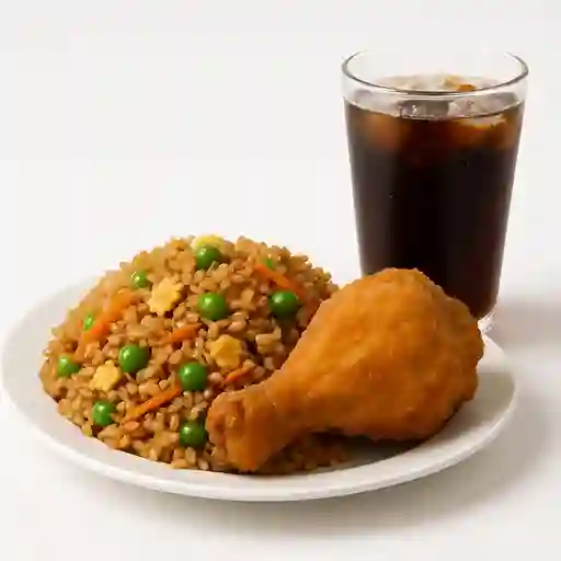 Arroz Chino y Presa de Pollo