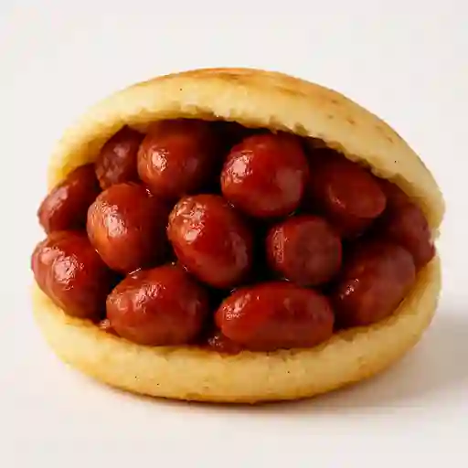 Arepa Rellena de Chorizo