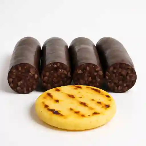 Morcilla con Arepa