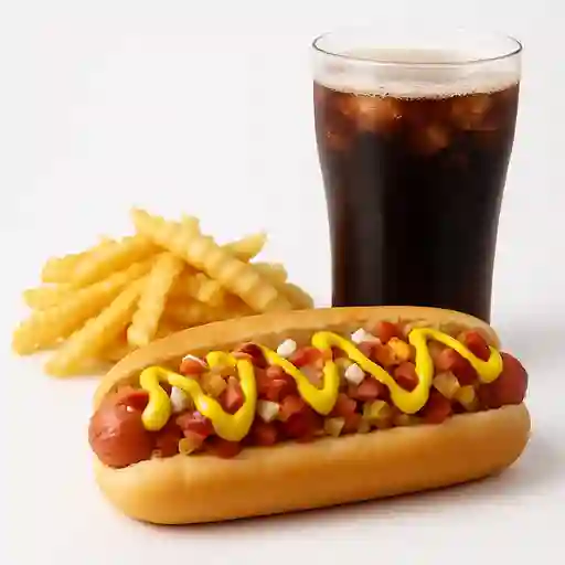 Combo Hot Dog Criollo