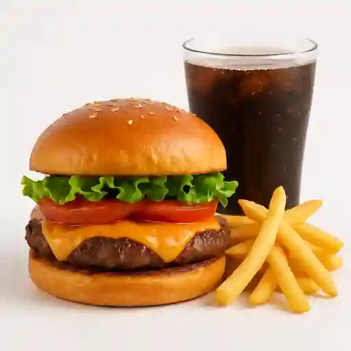 Combo Hamburguesa Ahumada