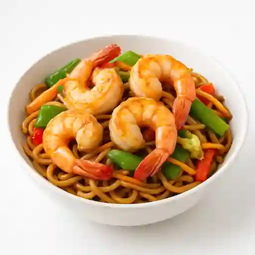 Yaki Soba de Langostinos