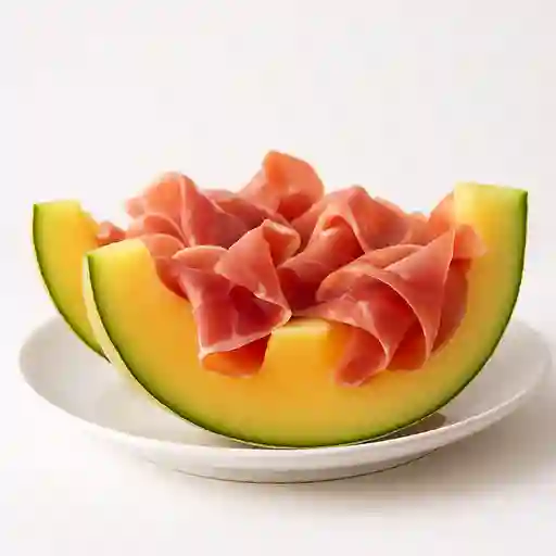 Melón con Jamón Serrano