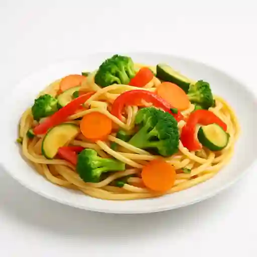 Espagueti con Verduras