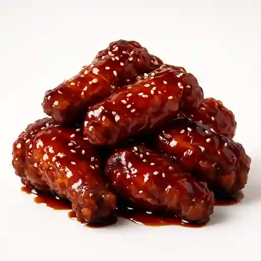 Alitas crocantes salsa teriyaki
