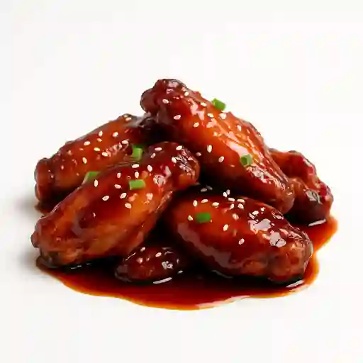 Alitas Salteadas salsa teriyaki
