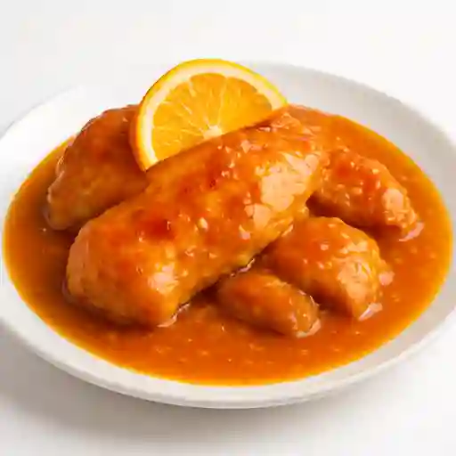 Pollo en Salsa Naranja