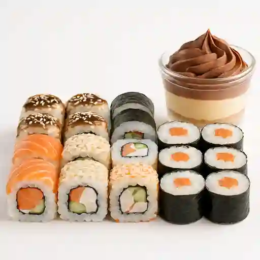 Combo Prime 60 Makis Mixto + Postre