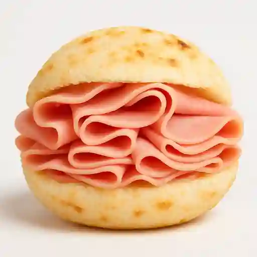 Arepa con Jamón
