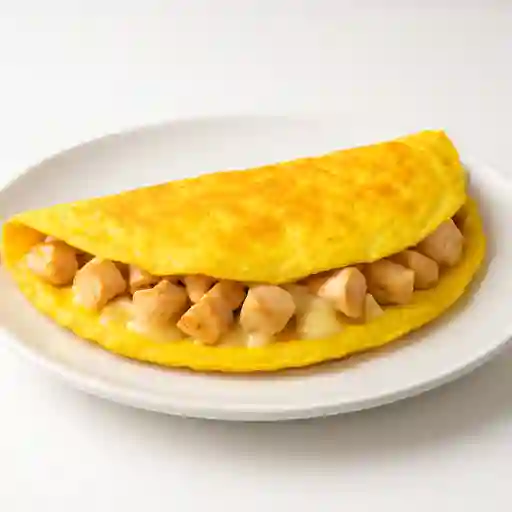 Omelette con Pollo y Queso