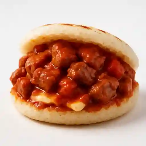Arepa Goulash a la Hungara
