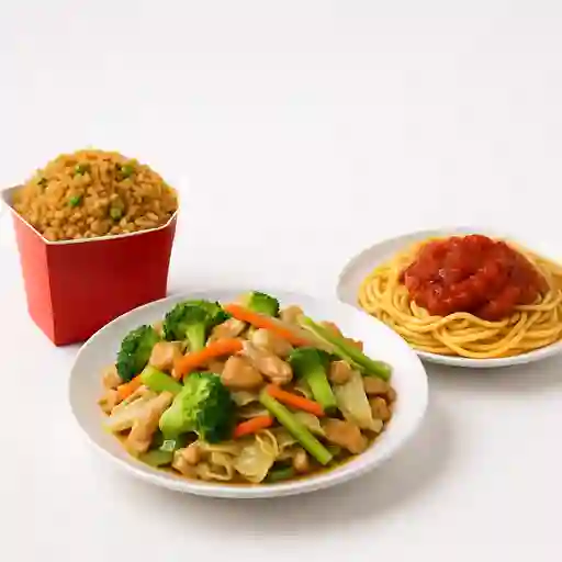 Combo Spaguettis 3 Sabores