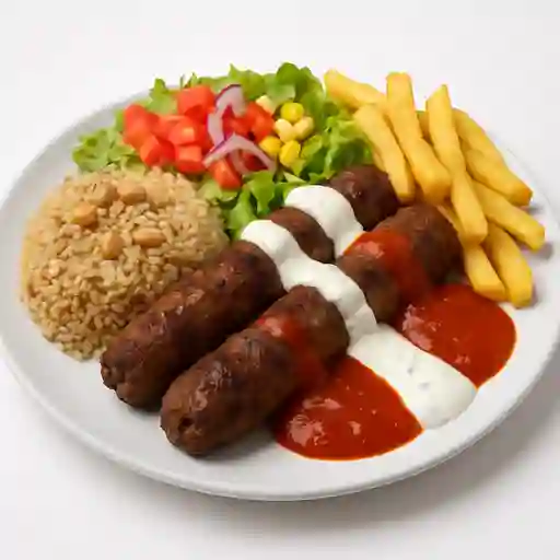 Combo Plato Kebab 