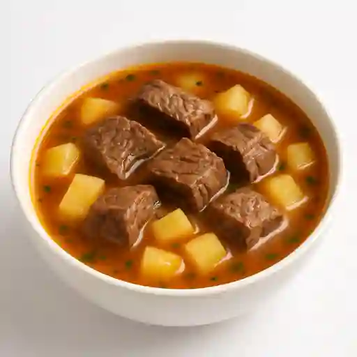 Caldo de Carne y Papa