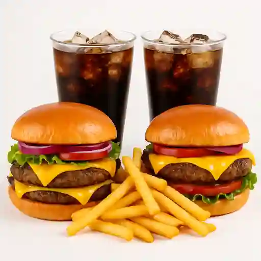Combo Hamburguesa Duo