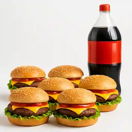 Combo Hamburguesa Familiar