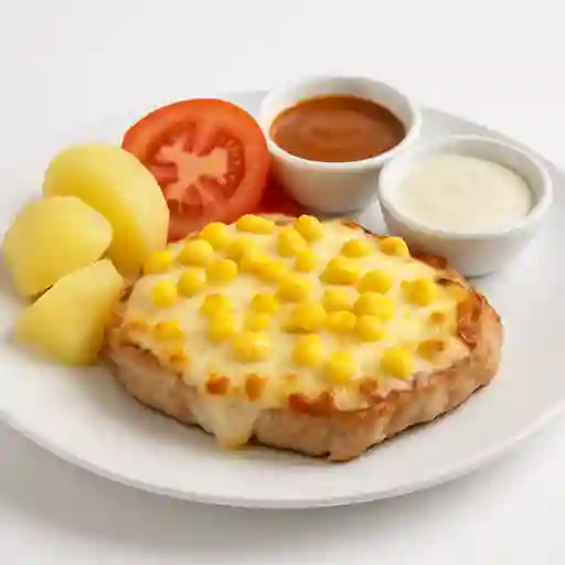 Lomo de Cerdo Gratinado