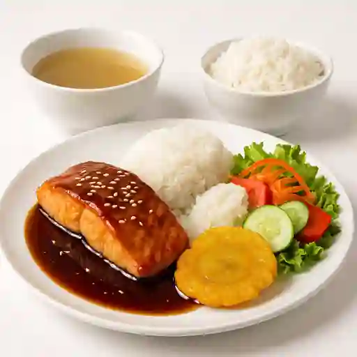 Salmón en Salsa Teriyaki