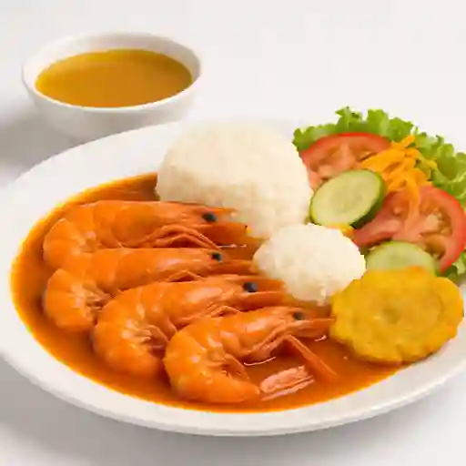 Langostinos en Salsa Marinera
