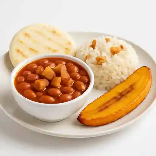 Frijoles con Chicharrón
