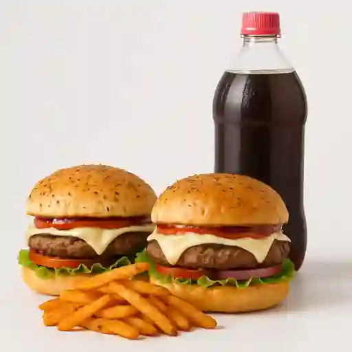 Combo Super Poderoso Hamburguesas