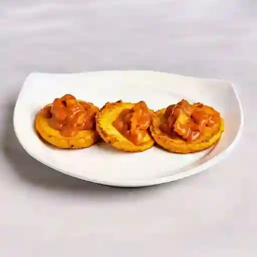 Canasticas de Platano con Ahogaö