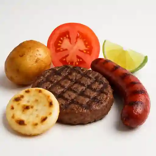 Combo Carne 200 gr y Chorizo
