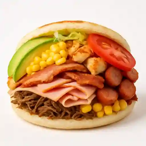 Arepa con Todo