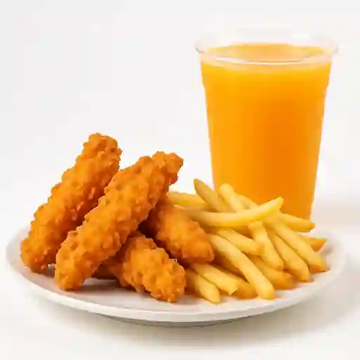Snack de Pollo y Jugo Natural 16 Oz