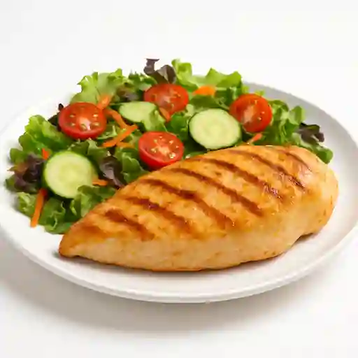 Pechuga con Ensalada