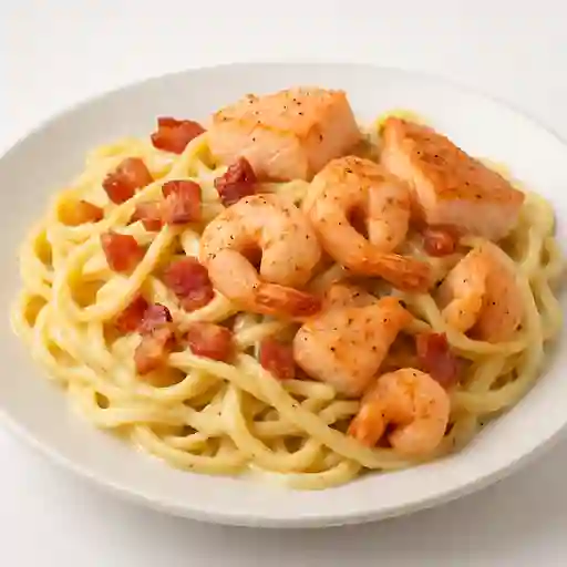 Media Pasta Carbonara