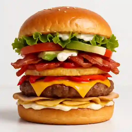 Hamburguesa de la Casa
