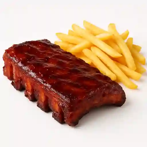 Costillas a la Bbq