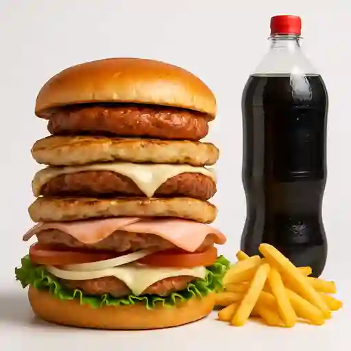 Combo Vir-viri Burguer