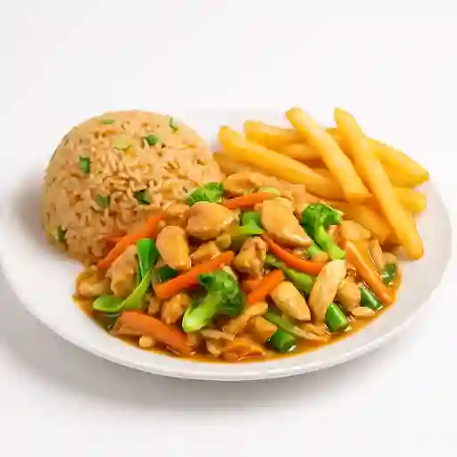 Arroz y Chop Suey ( 2 Personas )