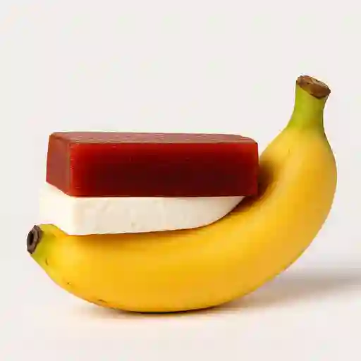 Plátano Queso y Bocadillo