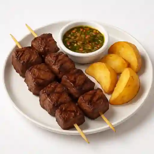 Brochetas Lomo de Res