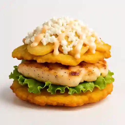 Patacón Pollo