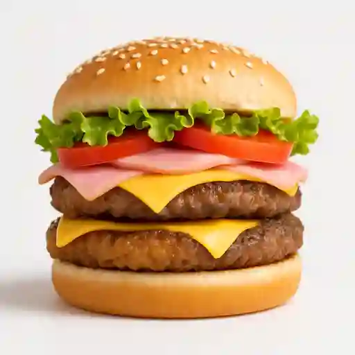 Hamburguesa Doble Mixta