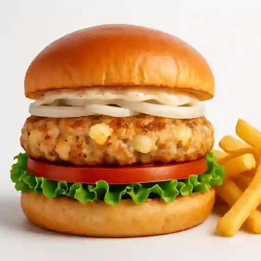 Hamburguesa Pollo Suiza