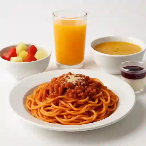 Spagueticos a la Bolognesa