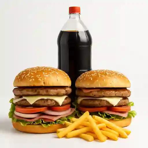 Combo Burguer Mixta Duo
