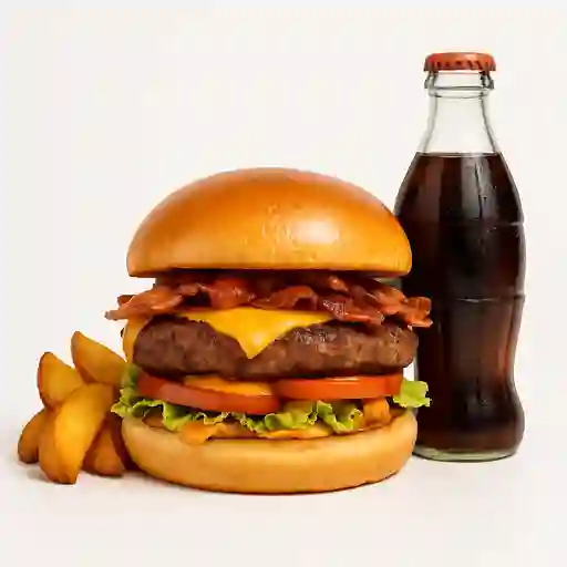 Rustika Burger Combo Casco