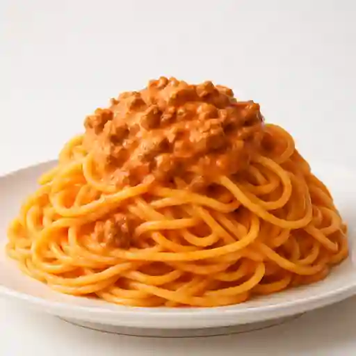 Espaguetis con Carne Molida