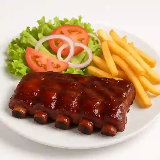 Costillas de Cerdo Ahumadas BBQ