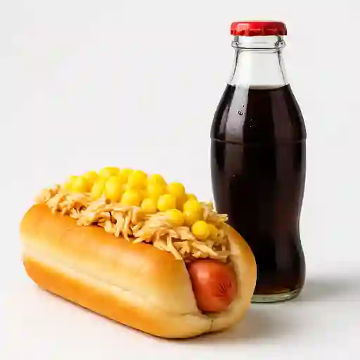 Perro de la Casa + Gaseosa 250 ml
