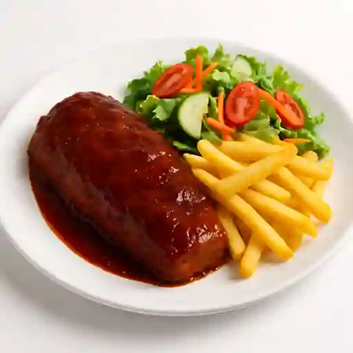 Lomo De Cerdo En Salsa Bbq