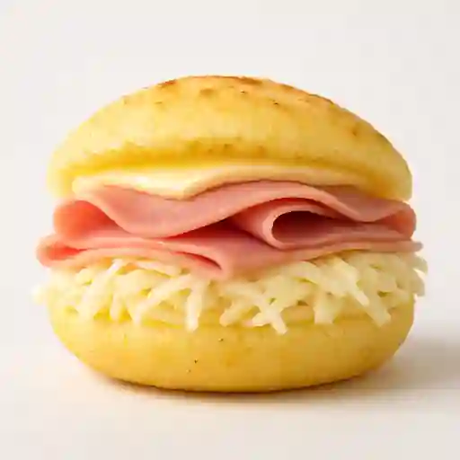 Arepa con Jamón